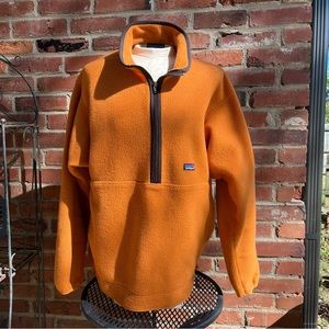 Patagonia Vintage Half Zip Fleece Pullover Large